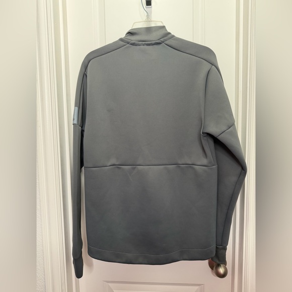 Men or Women Adidas Gray Miami Hurricanes Full-Zip Jacket Sz Small - Picture 2 of 4